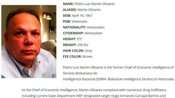 Cựu giám đốc tình báo Venezuela dính nghi án buôn lậu ma túy -0