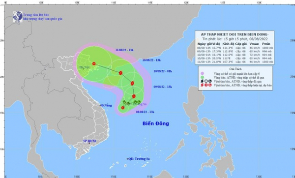 Chủ động ứng phó với áp thấp nhiệt đới trên Biển Đông -0