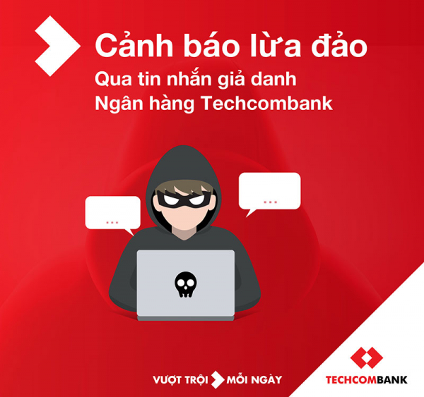 Techcombank cảnh báo tin nhắn lừa đảo mạo danh ngân hàng -0
