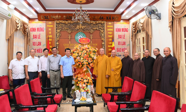Bộ Công an chúc mừng tăng ni, phật tử Giáo hội Phật giáo Việt Nam nhân mùa Vu Lan -0