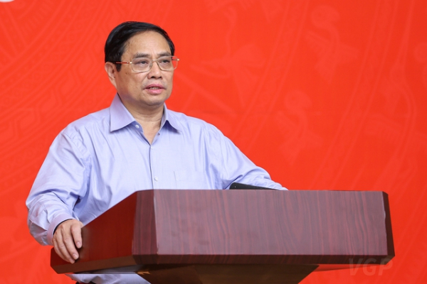 Prime Minister Pham Minh Chinh hosts webinar on implementation of Project 06 -0