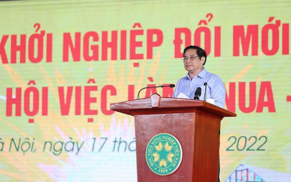 Thủ tướng Phạm Minh Chính nêu 3 trụ cột của khởi nghiệp nông nghiệp -0