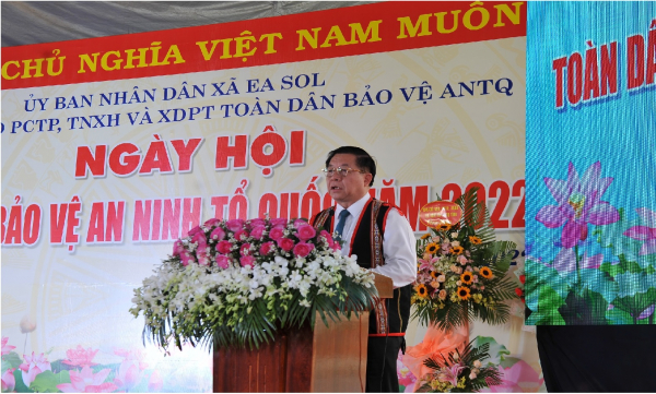 Sôi nổi “Ngày hội toàn dân bảo vệ ANTQ” tại Đắk Lắk -0