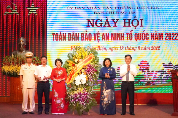 Sôi nổi Ngày hội toàn dân bảo vệ An ninh Tổ quốc phường Điện Biên -0