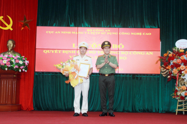 Điều động Đại tá Lê Xuân Minh giữ chức vụ Phó Cục trưởng Cục An ninh mạng và Phòng, chống tội phạm sử dụng công nghệ cao -0