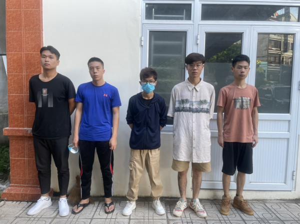 Bắt giữ 5 người Trung Quốc nhập cảnh trái phép vào Việt Nam -0