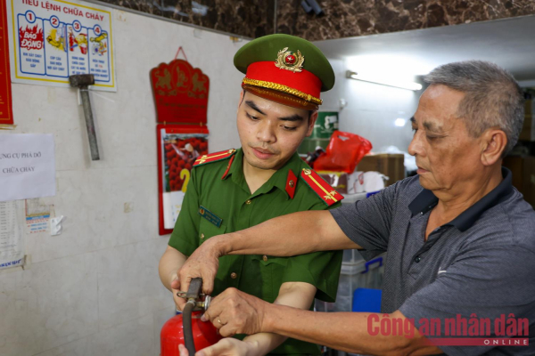 Hà Nội triển khai thí điểm mô hình “Tổ liên gia an toàn PCCC” -0