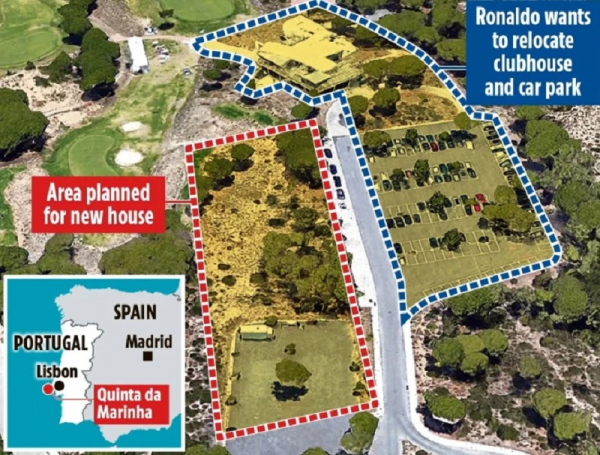 Ronaldo muốn mua một CLB golf để... rộng tầm nhìn -0