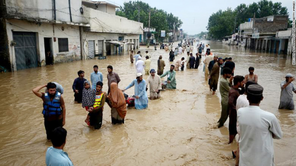Pakistan cầu cứu thế giới vì thảm họa lũ lụt lịch sử -0