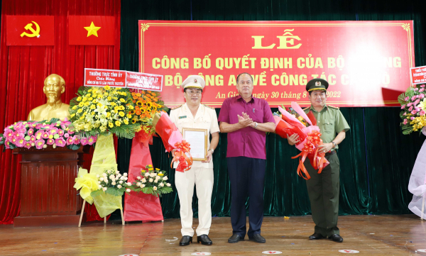 Đại tá Lâm Phước Nguyên giữ chức Giám đốc Công an tỉnh An Giang -0