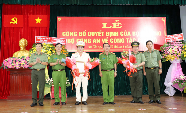 Đại tá Lâm Phước Nguyên giữ chức Giám đốc Công an tỉnh An Giang -0