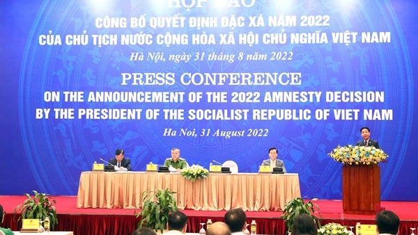Chủ tịch nước quyết định đặc xá cho 2.438 người
