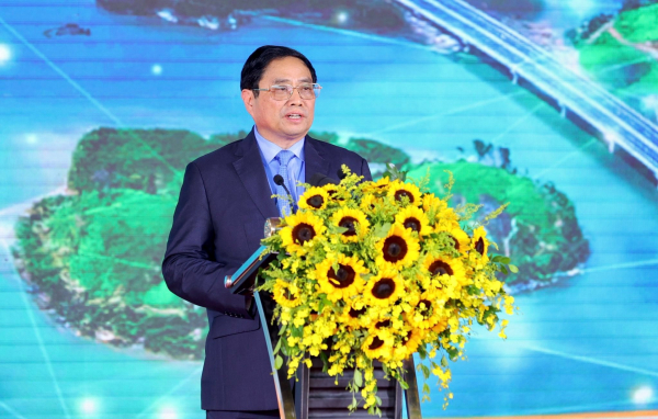 Thủ tướng Chính phủ Phạm Minh Chính dự khánh thành đường cao tốc Vân Đồn – Móng Cái -0