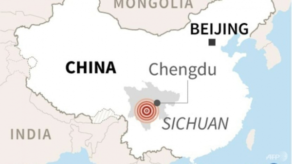 Động đất mạnh rung chuyển tỉnh Tứ Xuyên của Trung Quốc  -0