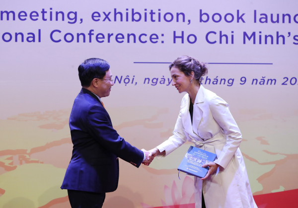 Lễ kỷ niệm 35 năm UNESCO vinh danh Chủ tịch Hồ Chí Minh -3