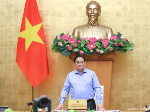 Thủ tướng Phạm Minh Chính chủ trì phiên họp Chính phủ thường kỳ tháng 8 -0