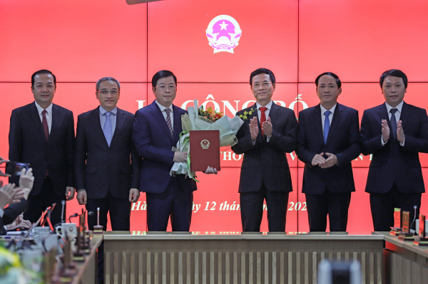 Công bố quyết định bổ nhiệm Thứ trưởng Bộ Thông tin và Truyền thông Nguyễn Thanh Lâm -0