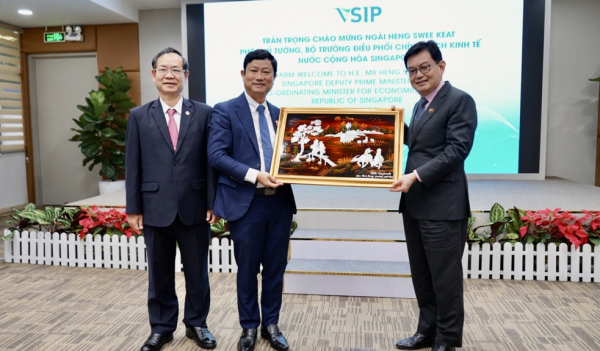 Khu công nghiệp VSIP, biểu hiện sinh động của tình hữu nghị và hợp tác kinh tế Việt Nam - Singapore -0