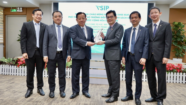 Khu công nghiệp VSIP, biểu hiện sinh động của tình hữu nghị và hợp tác kinh tế Việt Nam - Singapore -1