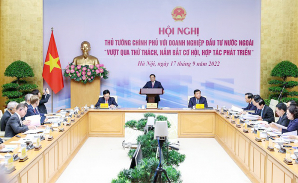 Hội nghị Thủ tướng Chính phủ với doanh nghiệp đầu tư nước ngoài -0