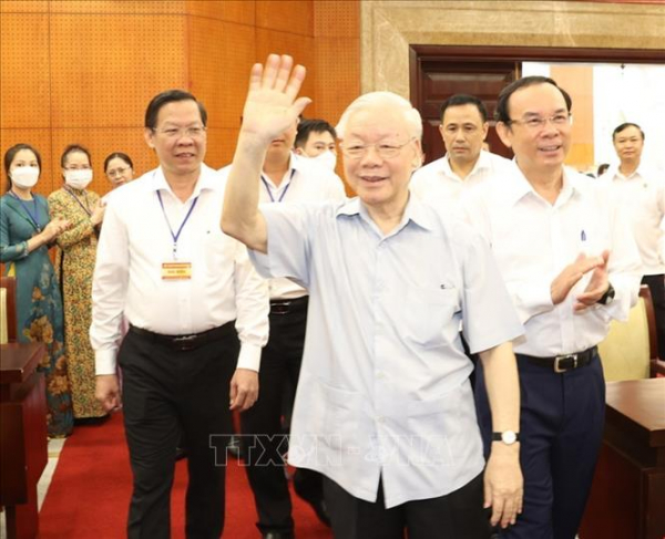 Tổng Bí thư: TP Hồ Chí Minh phát huy hơn nữa vai trò đầu tàu, động lực phát triển vùng Đông Nam Bộ và cả nước -0