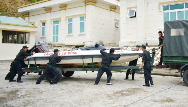  Công an các tỉnh Nam Trung bộ tất bật triển khai phương án ứng phó cơn bão Noru -0