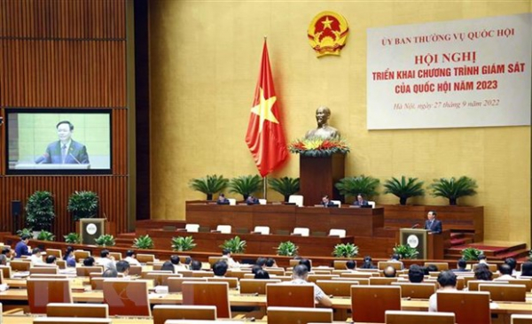 Bế mạc Hội nghị triển khai kế hoạch giám sát của Quốc hội năm 2023 -0