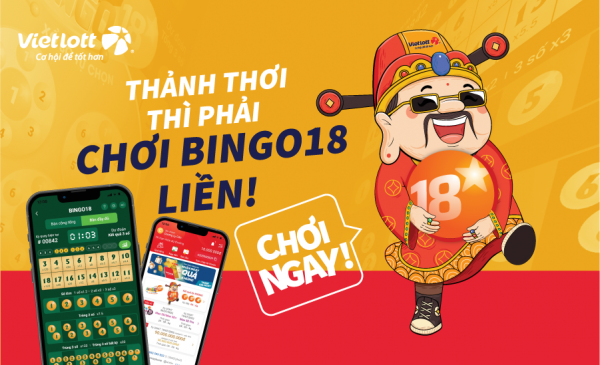 Thuê bao MobiFone đã có thể mua xổ số quay nhanh Bingo18 trên Vietlott SMS -0