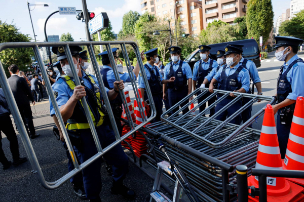 Nhật Bản điều động 20.000 cảnh sát bảo vệ lễ tang ông Shinzo Abe -0