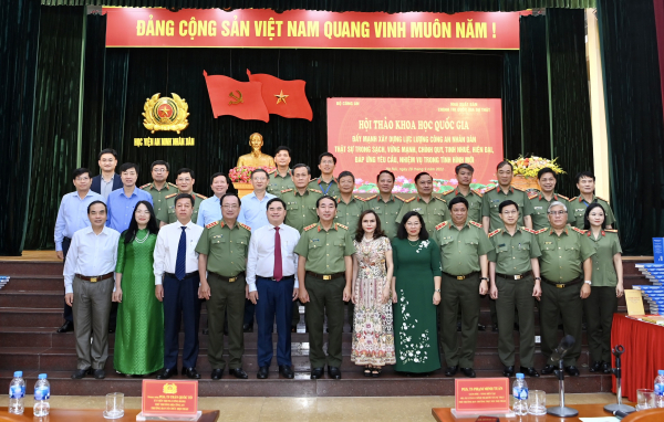 Đẩy mạnh xây dựng CAND thật sự trong sạch, vững mạnh, chính quy, tinh nhuệ, hiện đại -0