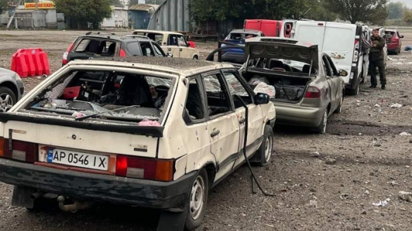 Đoàn xe ở Zaporizhzhia trúng pháo, 23 dân thường thiệt mạng -0