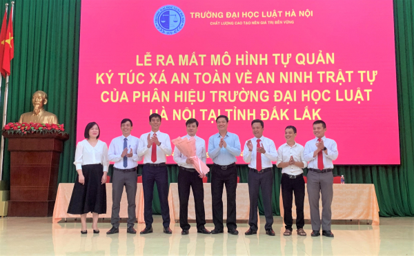 Ra mắt mô hình “Ký túc xá an toàn về an ninh trật tự” -0