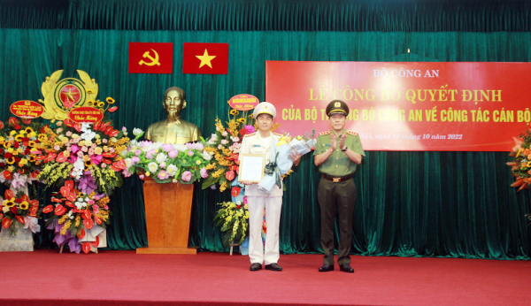 Điều động Đại tá Võ Hùng Minh giữ chức vụ Phó Cục trưởng Cục An ninh nội địa -0