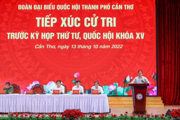 Cử tri Cần Thơ kiến nghị với Thủ tướng nhiều vấn đề 