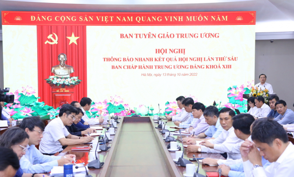 Thông báo nhanh kết quả Hội nghị Trung ương 6 và khai trương Trang baocaovien.vn -1