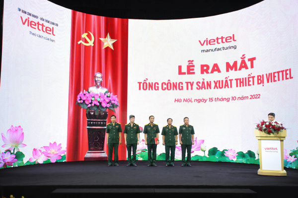 Viettel ra mắt Tổng công ty sản xuất thiết bị -0