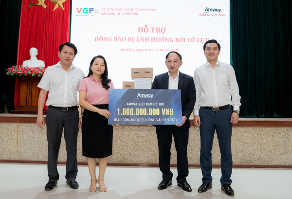 Amway Việt Nam chung tay cùng TP Đà Nẵng khắc phục thiệt hại do thiên tai -0