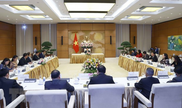Việt Nam dành ưu tiên cao tăng cường quan hệ với Lào, Campuchia -0