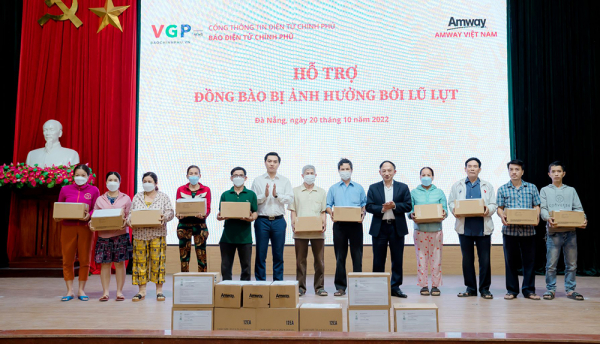 Amway Việt Nam chung tay cùng TP Đà Nẵng khắc phục thiệt hại do thiên tai -0