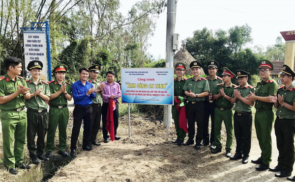 Ý nghĩa công trình thanh niên “Ánh sáng an ninh” tại Quảng Nam -0