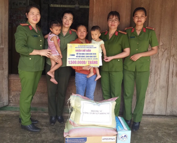 Hội Phụ nữ Công an tỉnh Đắk Nông với công tác an sinh xã hội -0
