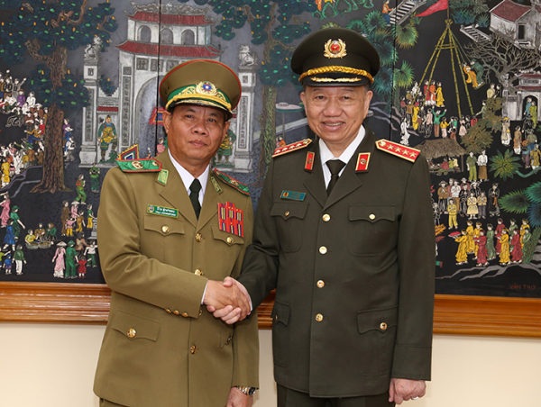 Lực lượng Công an Việt Nam- Lào thắt chặt hơn nữa quan hệ hợp tác -0