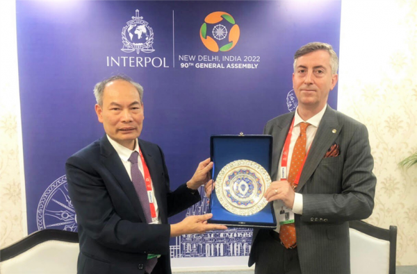 Deputy Minister Nguyen Duy Ngoc attends the 90th INTERPOL General Assembly - 1