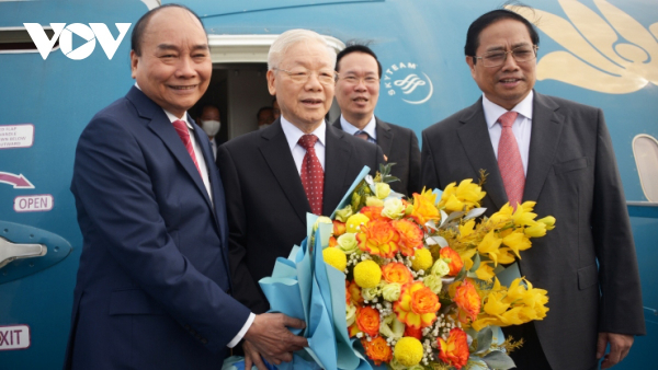 Tổng Bí thư Nguyễn Phú Trọng lên đường thăm chính thức nước CHND Trung Hoa -0