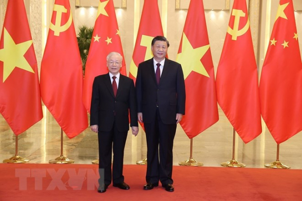 Lễ đón chính thức Tổng Bí thư Nguyễn Phú Trọng và đoàn đại biểu cấp cao Việt Nam -0