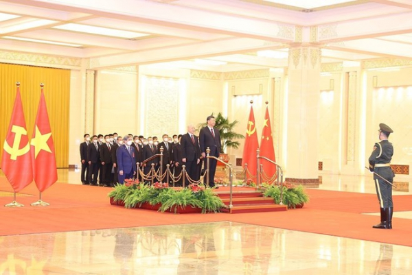 Lễ đón chính thức Tổng Bí thư Nguyễn Phú Trọng và đoàn đại biểu cấp cao Việt Nam -0