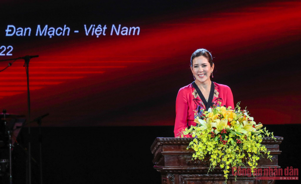 Biểu diễn nghệ thuật kỷ niệm 50 năm thiết lập quan hệ ngoại giao Việt Nam - Đan Mạch -0