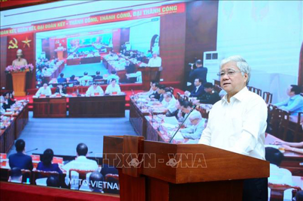Phát huy vai trò, nâng cao chất lượng, hiệu quả công tác giám sát, phản biện xã hội của MTTQ Việt Nam và các tổ chức chính trị - xã hội -0