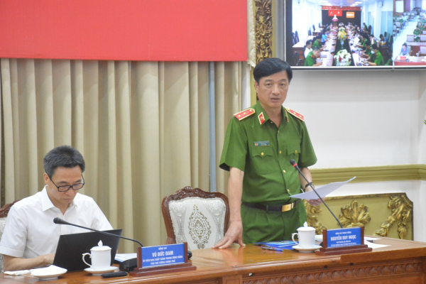 Đoàn Công tác Chính phủ làm việc với TP Hồ Chí Minh về tình hình triển khai Đề án 06 -0