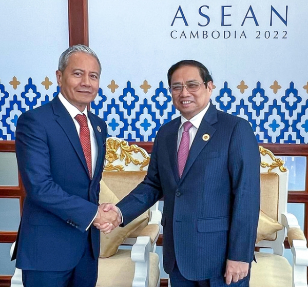Thủ tướng Phạm Minh Chính gặp lãnh đạo một số nước ASEAN -0